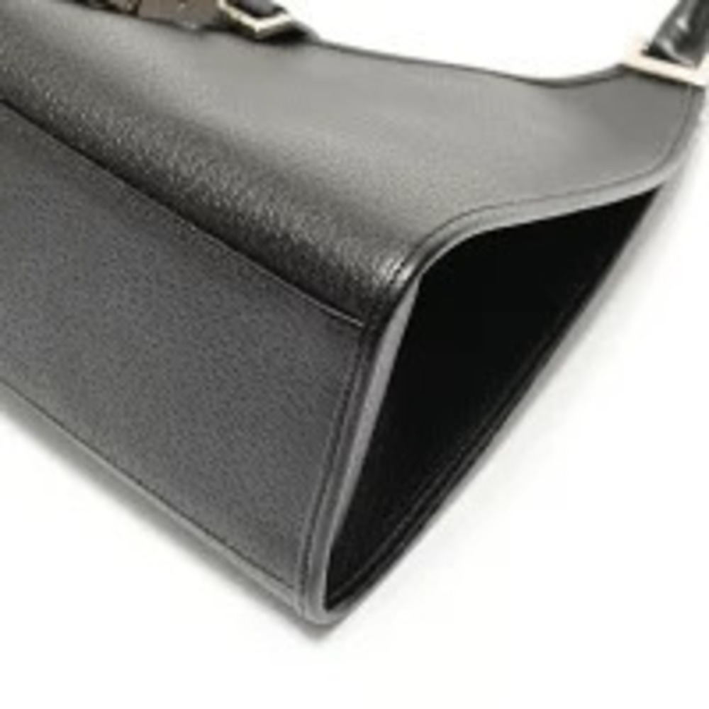 Gucci One Hobo Leather Jackie Shoulder Bag Black - Picture 6 of 12